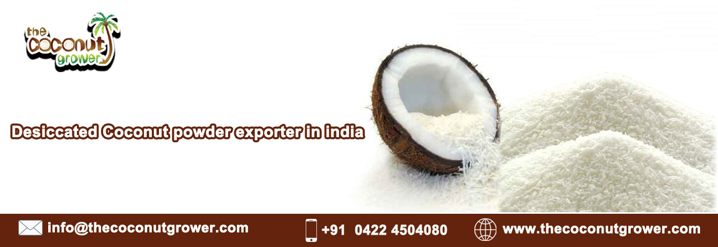 Desiccated Coconut Powder Exporter in India