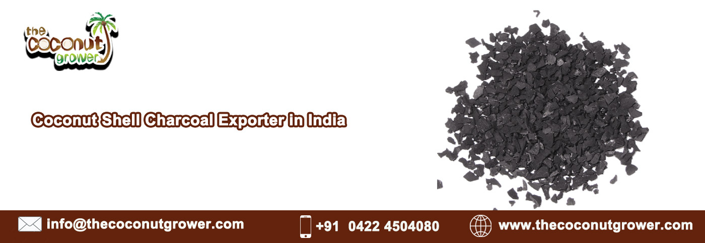 Coconut Shell Charcoal Exporter in India